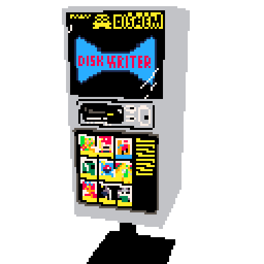 Famicom Disk Writer Kiosk
